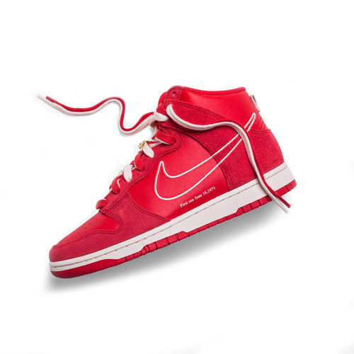 Nike Dunk High University Red Sail First Use